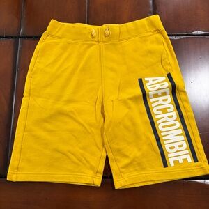 Abercrombie Yellow kids short